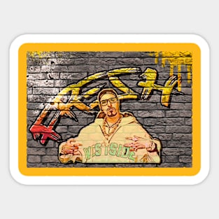 OG Comedy - Ali G - Graffiti style - FRESH Sticker